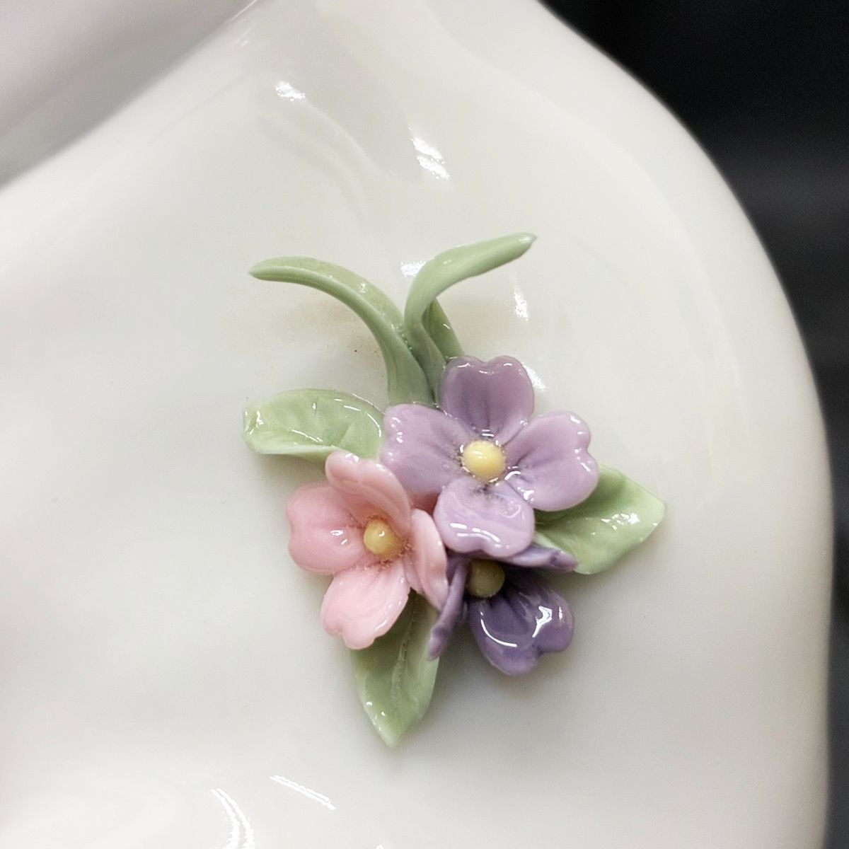 ⬜*︎様 Lladro ウサギのポーセリン置物 約10cm ◇中古美品◇LLADRO【リヤドロ】ラビット 置物 ポーセリン 磁器