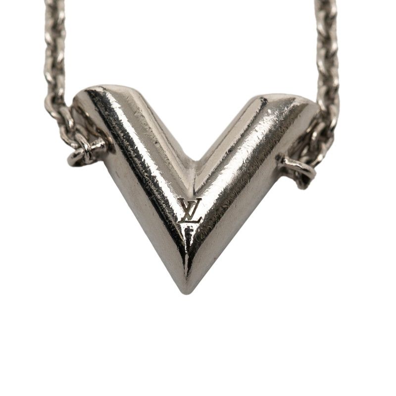 ヴィトン　エセンシャルV　シルバー ルイ ヴィトン エセンシャルV M63198 シルバー メタル レディース