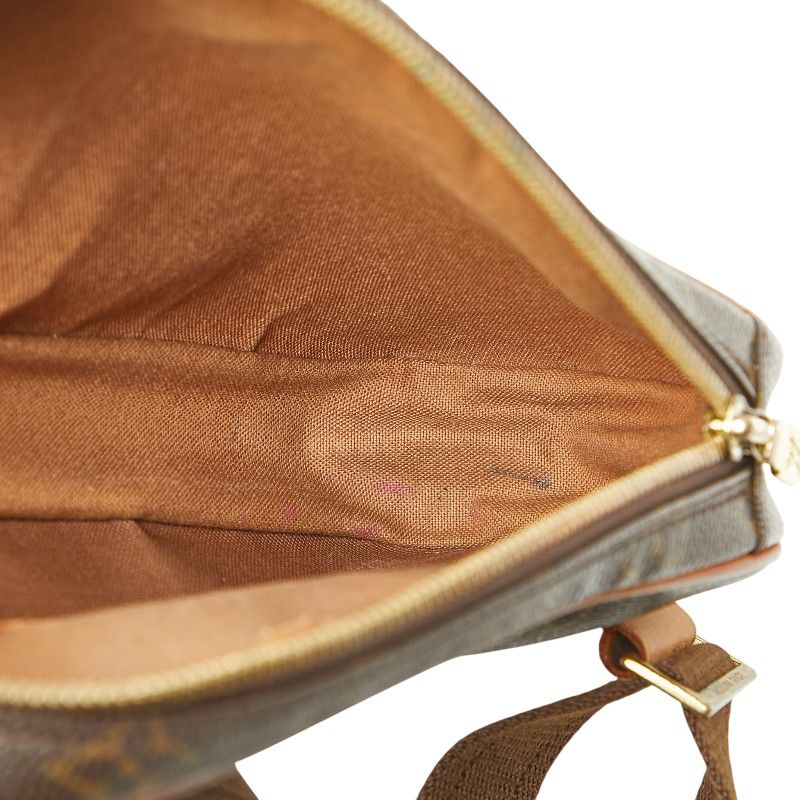 ルイヴィトン ボディバッグ ポシェットガンジュ モノグラム PVC レザー ルイ ヴィトン モノグラム ポシェットガンジュ ボディバッグ ウエスト