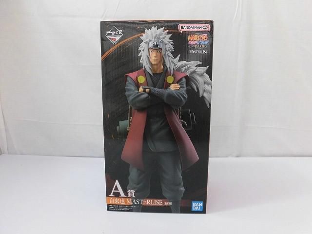 自来也 MASTERLISE A賞 フィギュア 楽天市場】一番くじ NARUTO-ナルト- 疾風伝 伝説の三忍 A賞 自来也