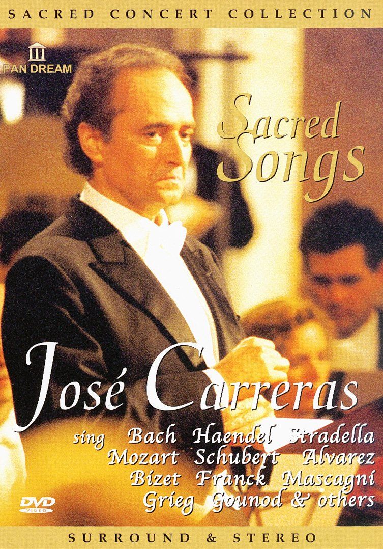 Pal dvd carreras Sacred Songs Import 品