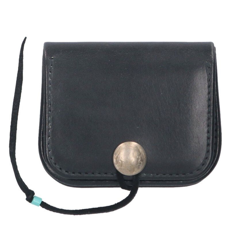 ゴローズ　角型小銭入れ　ブラック tady&king ローズ　K18 チャーム ゴローズ 角型 黒 小銭入れ メンズ - メルカリ