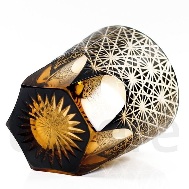 二色套料 人工吹製