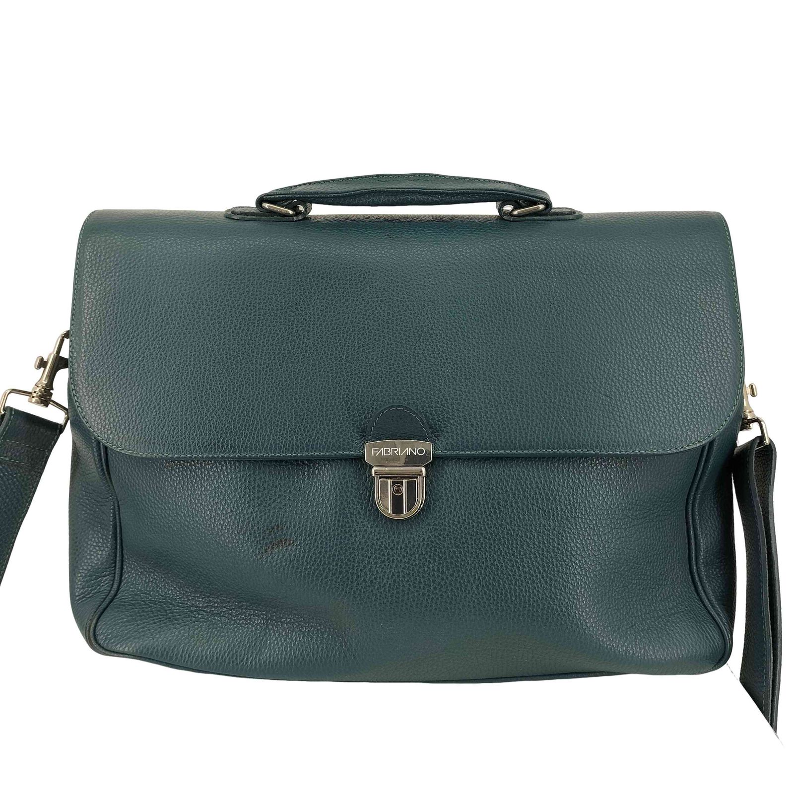 ユーズドフルギ USED古着 FABRIANO レザー ブリーフケース メンズ 表記無 