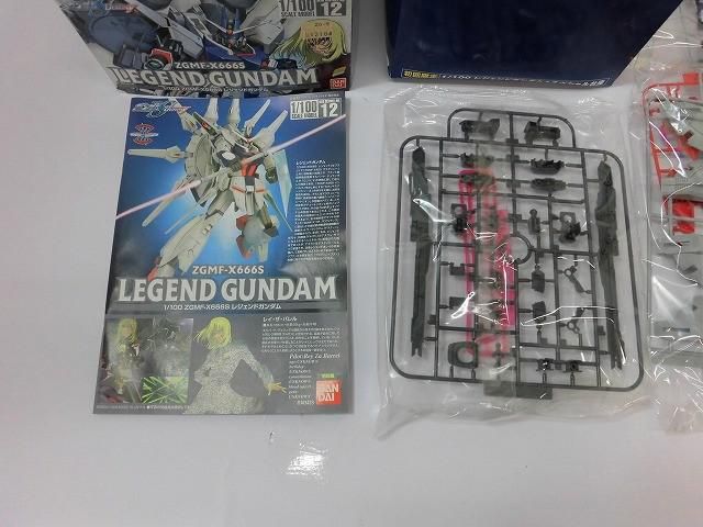 未組立プラモデル 1/100 ZGMF-X666 レジェンドガンダム 機動戦士