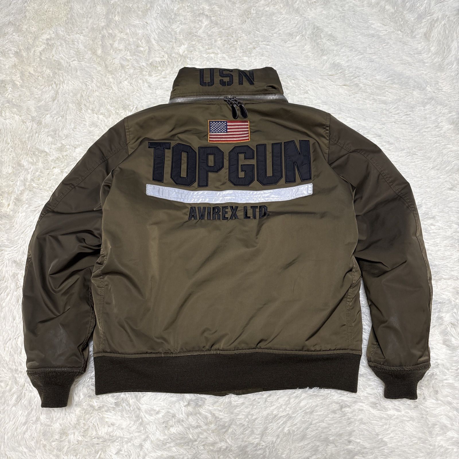 AVIREX TOPGUN トップガン フライトジャケット ミリタリージャケット 