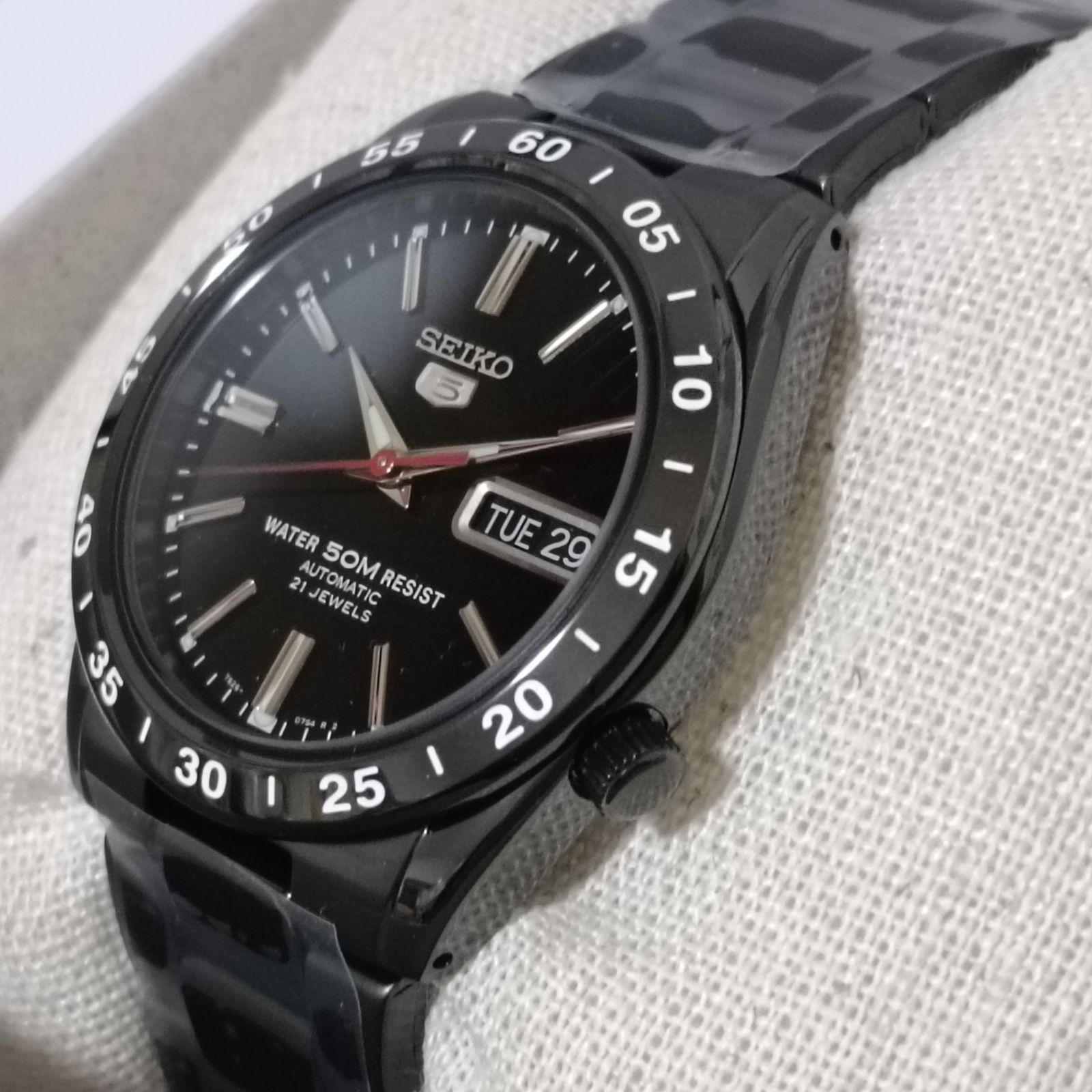  SEIKO 5 セイコーファイブ 自動巻き 海外モデル メンズ SNKE03KC レイヤード 自動巻き時計 腕時計(アナログ)