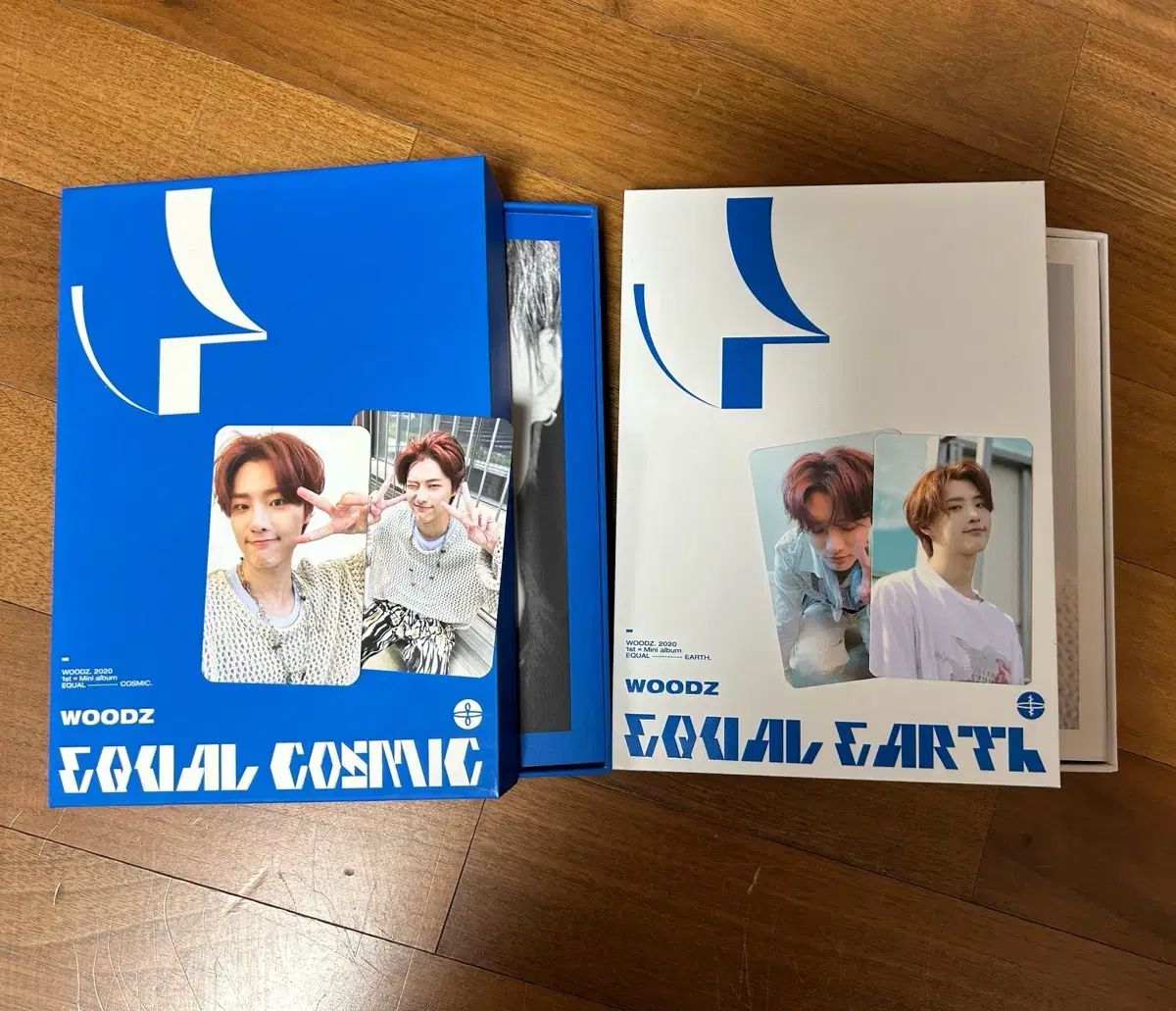 【新品未開封・まとめ売り】WOODZ ウッズ / EQUAL（20枚セット） WOODZ Equal ウズ・イコール アルバム（まとめ売り）+ 뻠뻠ピンク