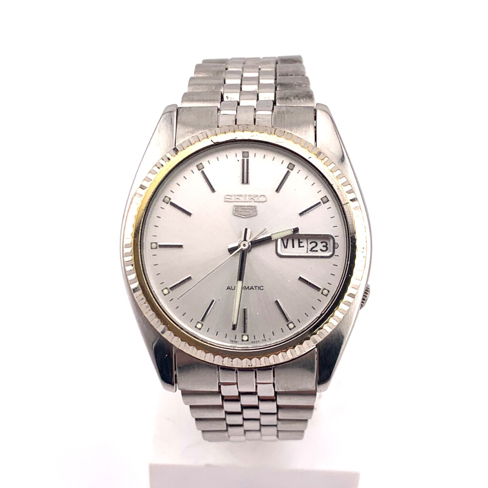 中古】SEIKO 7S26-3110 自動巻き時計 シルバー - メルカリ