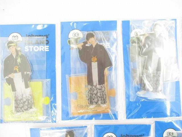 未開封 Snow Man アクリルスタンド Johnnys' ISLAND STORE II 2020 全