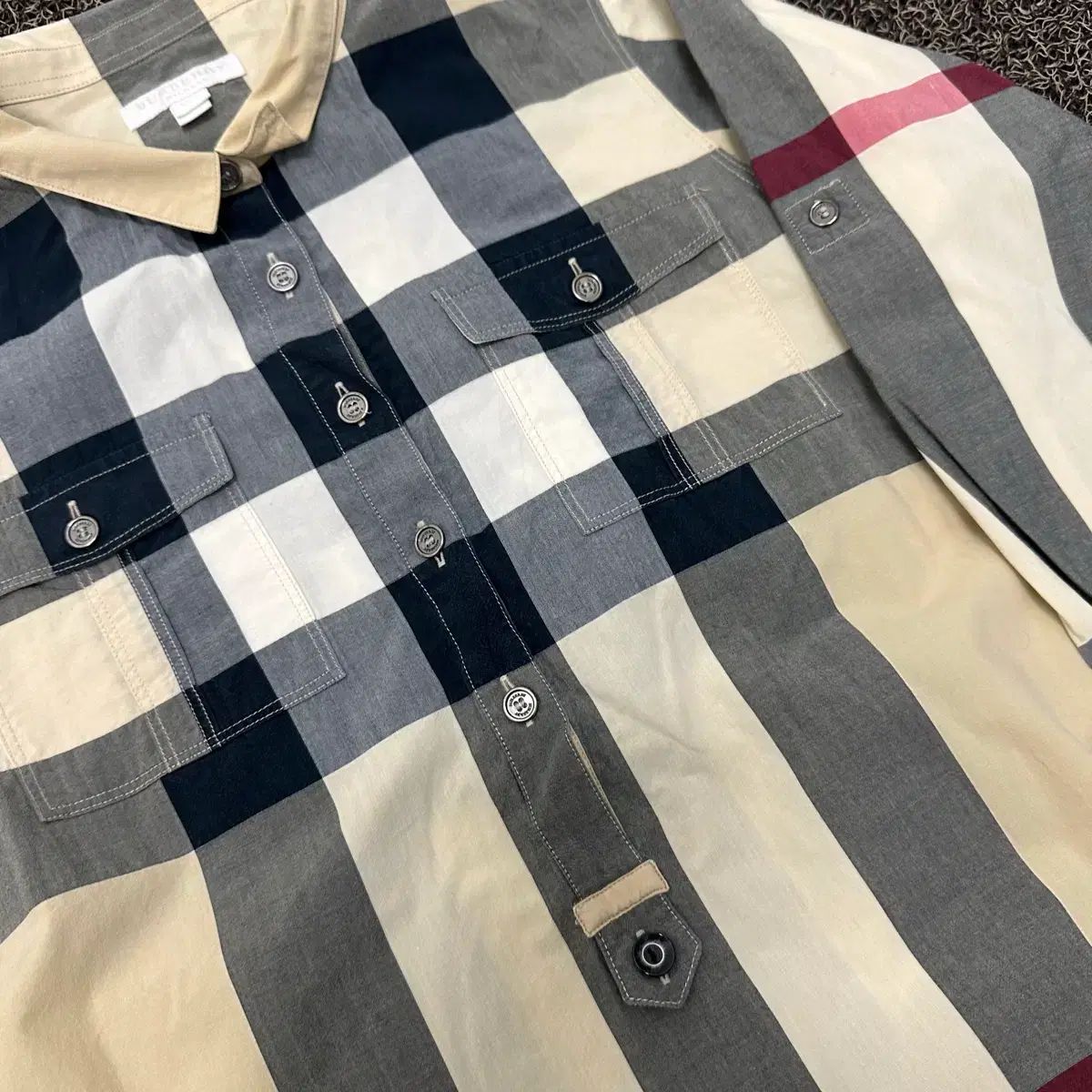 160 バーバリー キッズ チェック ワンピース 160サイズ シャツ - メルカリ