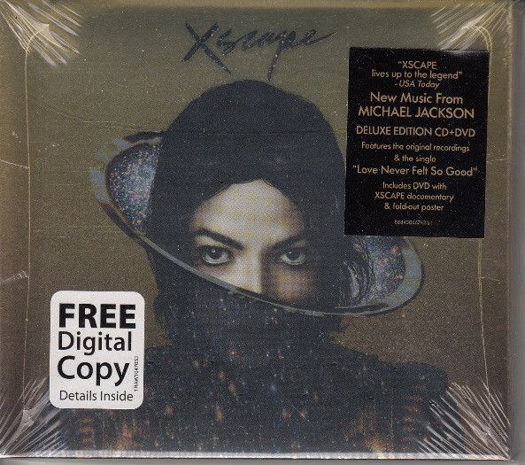 米2discs CD Michael Jackson Xscape 88843066762 Epic 紙ジャケ