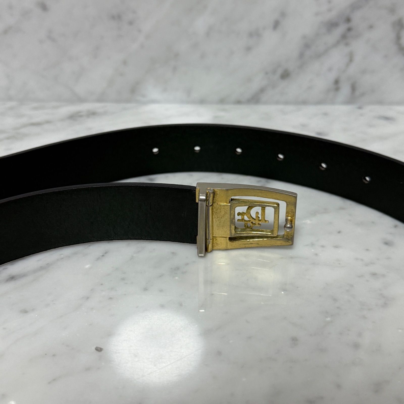 Christian Dior クリスチャンディオール ベルト ロゴ トロッター