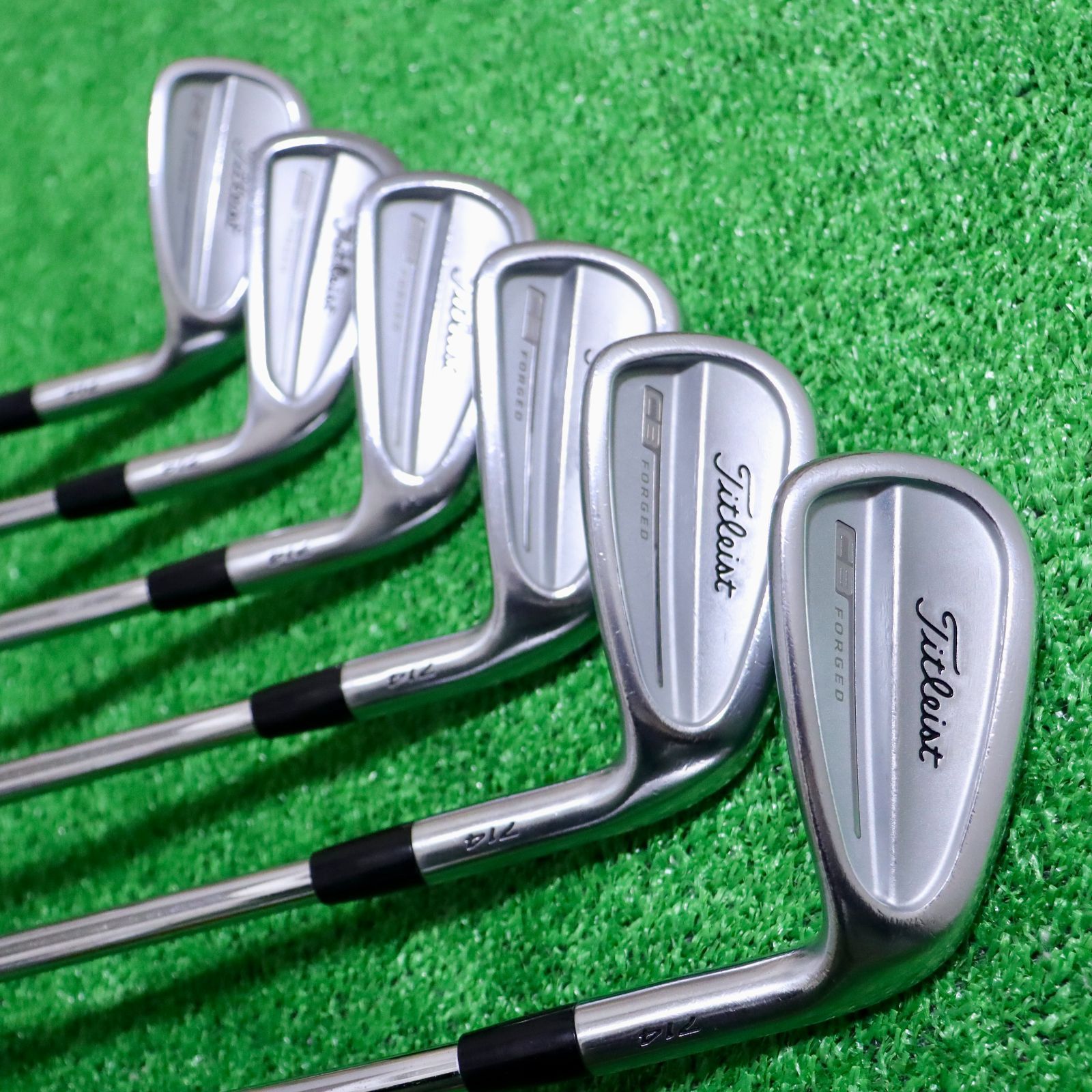 タイトリスト CB714 FORGED アイアン 5〜PWセット 6本セット N.S.PRO