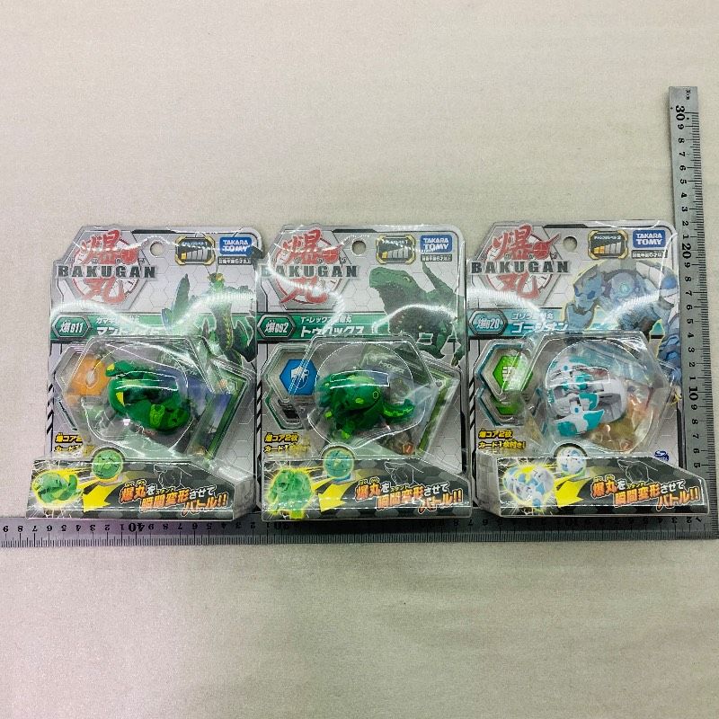 未開封品】【3個セット】TAKARATOMY 爆丸バトルプラネット 爆002 T