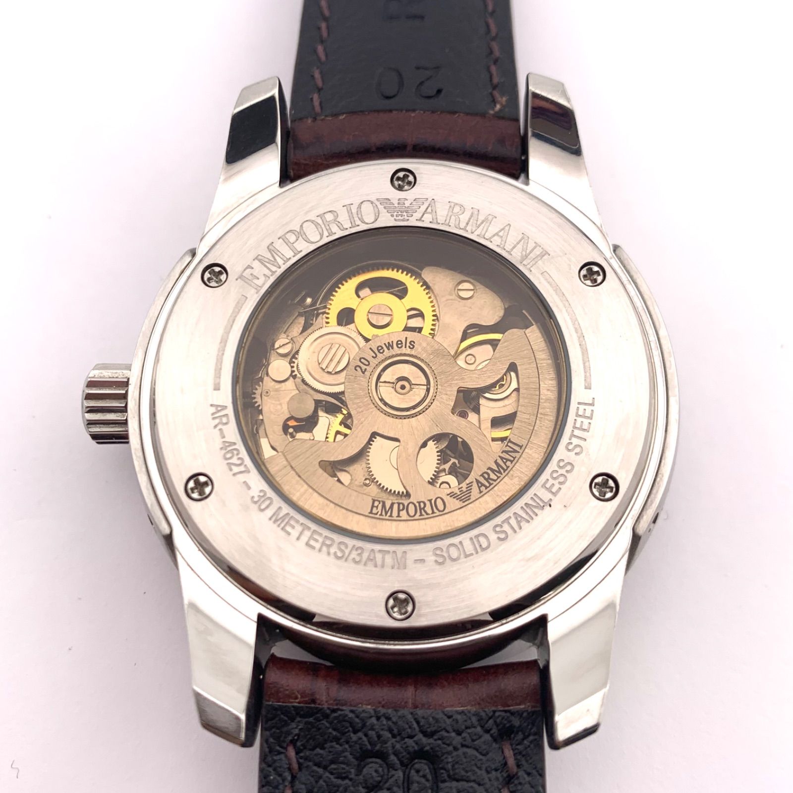 中古】Emporio Armani AR-4627 自動巻き腕時計 - メルカリ