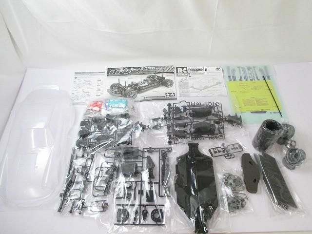 まとめ売り 未組立 ホビー タミヤ 1 10 電動RC 4 WD レーシングカー ポルシェ911 カレラRSR