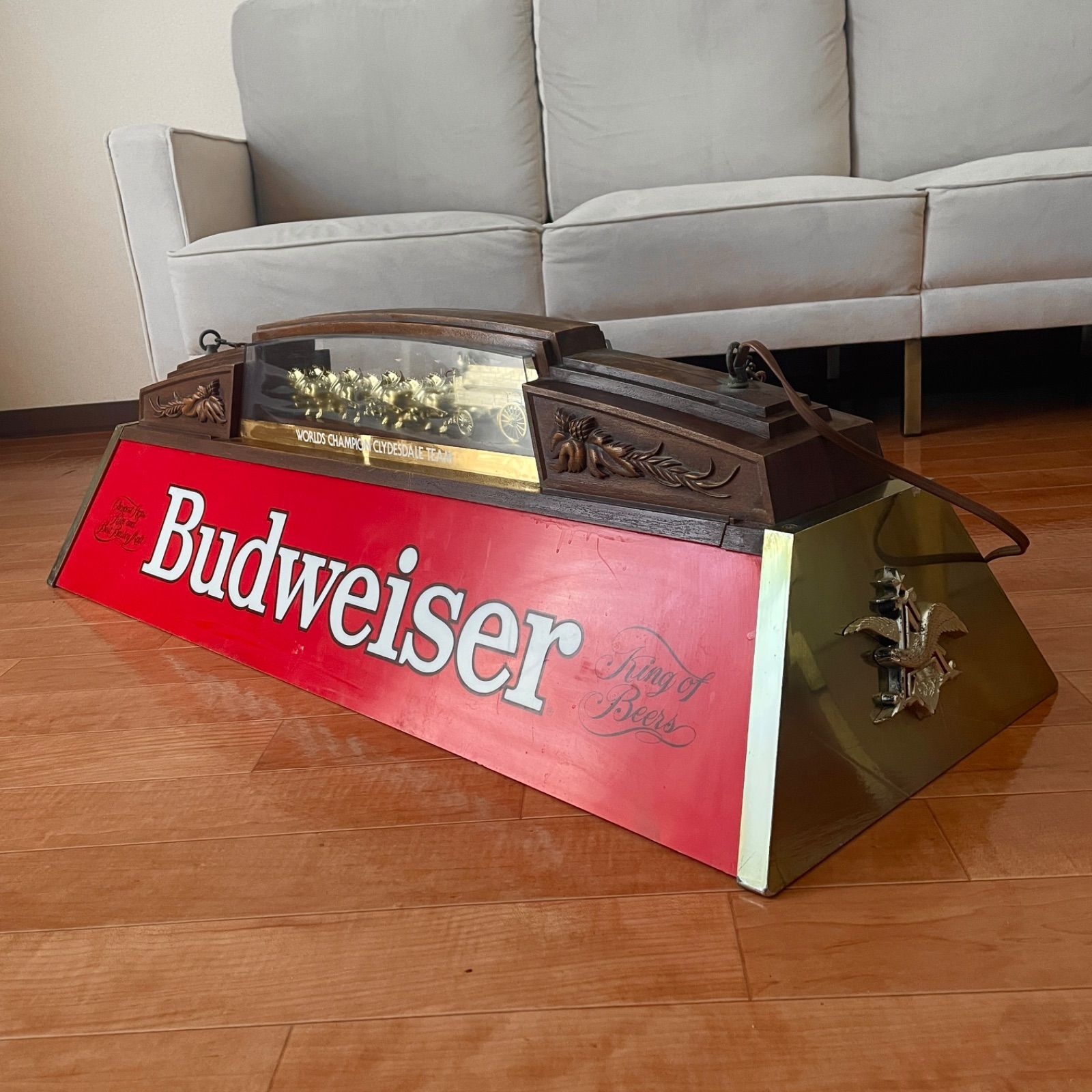 現品限り】90s 80s バドワイザー Budweiser プールバーライト