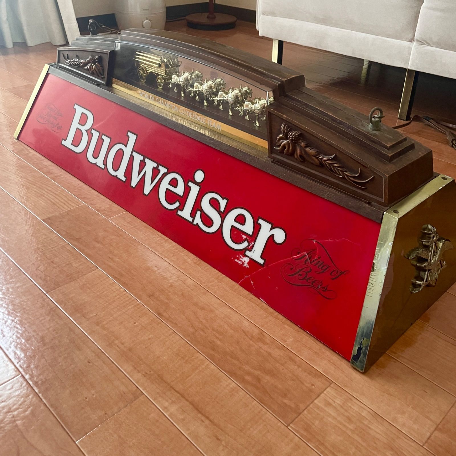 現品限り】90s 80s バドワイザー Budweiser プールバーライト