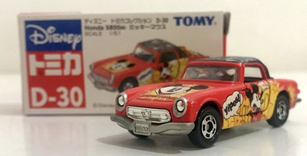 トミー ディズニー トミカコレクション Honda S800M・ミッキーマウス