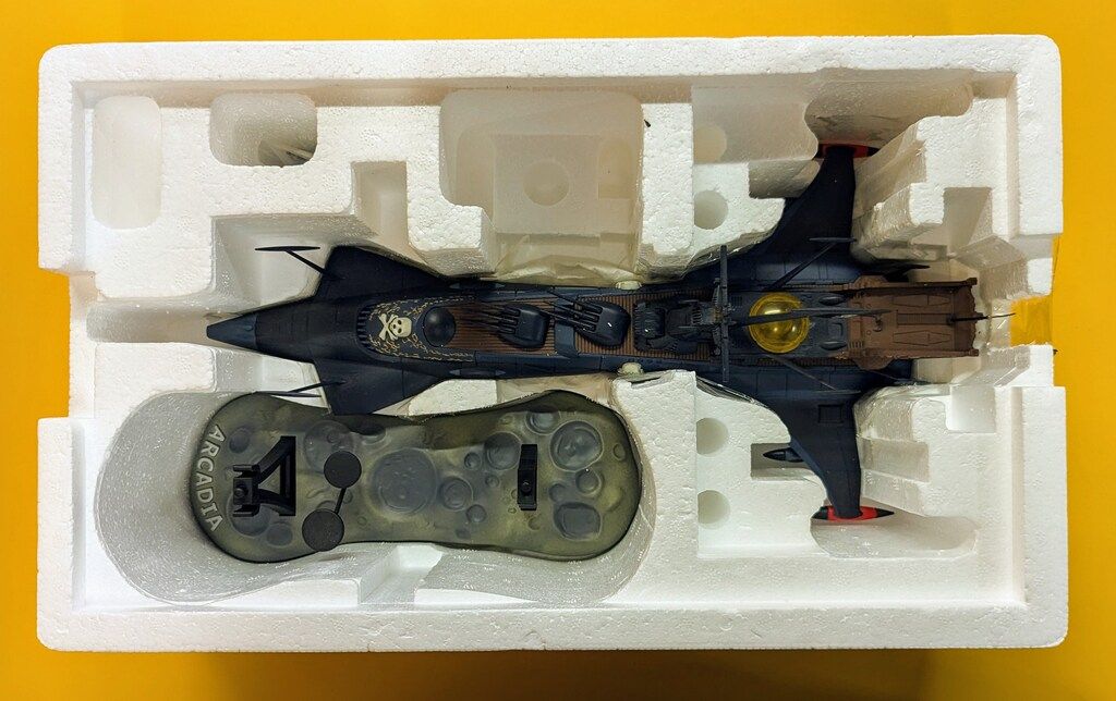  アオシマ ミラクルハウス 新世紀合金 アルカディア号 TVアニメカラー版 青 SGM 20 その他 キャラクター玩具