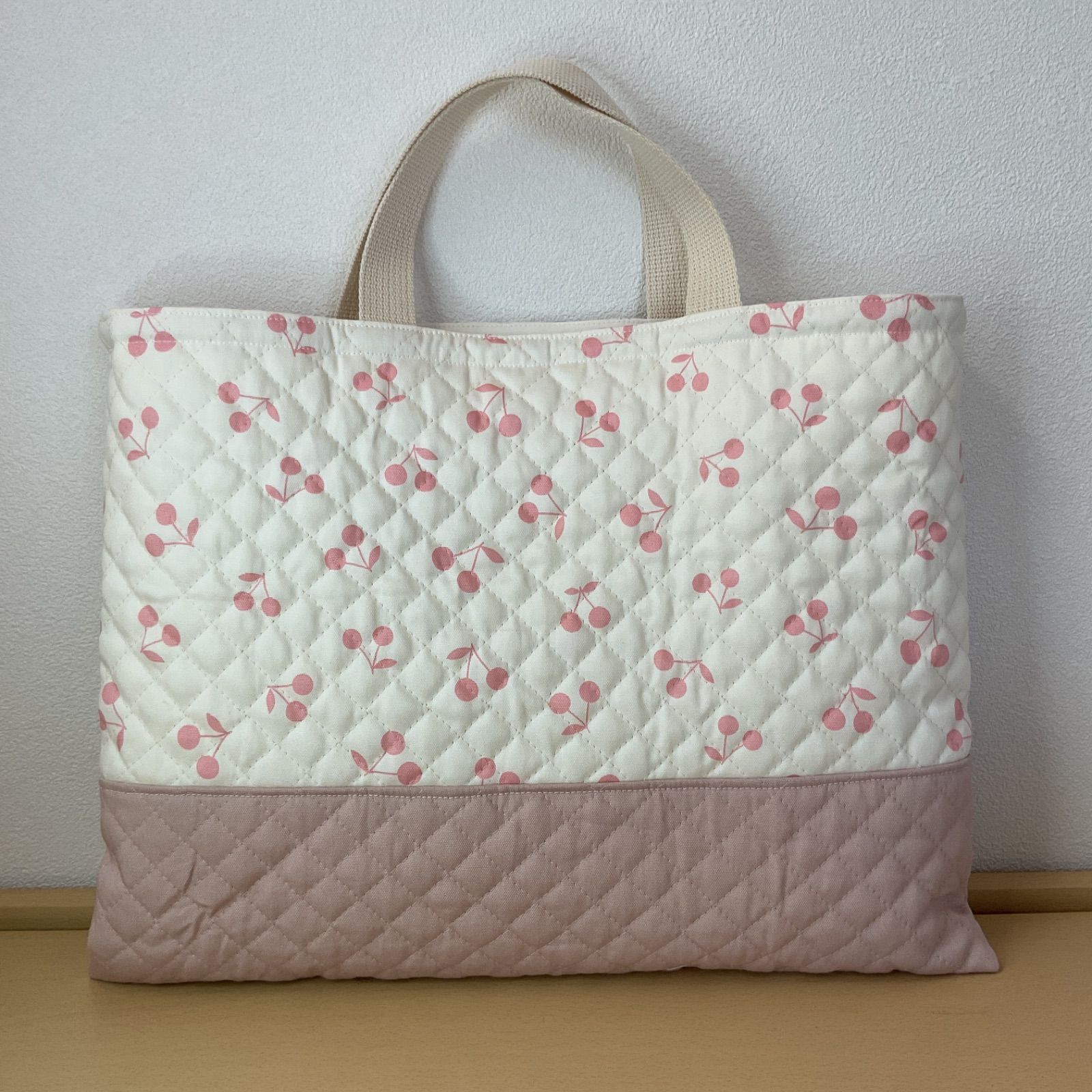 入園入学準備5点セット りんりんのハンドメイド レッスンバッグ 上履き