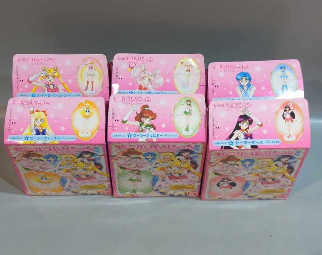バンダイ セーラームーンワールド ドールコレクション 全6種セット