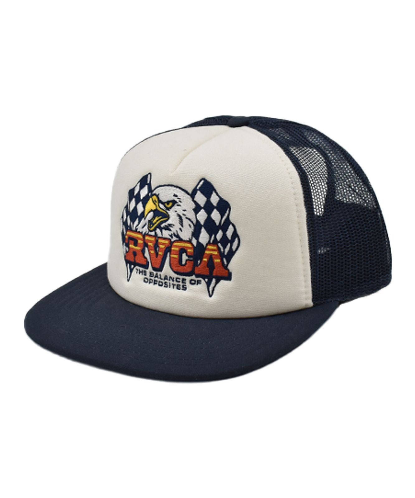 【ムラスポ公式】新品 RVCA ルーカ キャップ メッシュキャップ ロゴ SPEED EAGLE TRUCKER BF041-919
