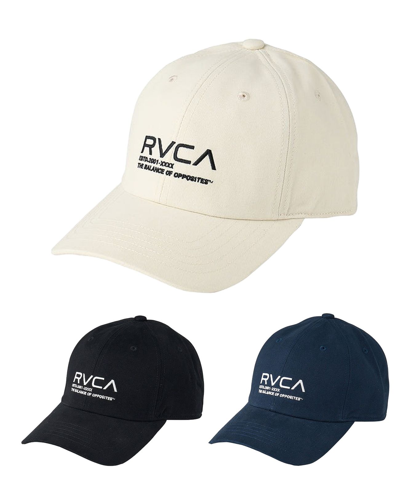 【ムラスポ公式】新品 RVCA ルーカ キャップ 帽子 ロゴ BALANCE CREST CAP BF04A-901