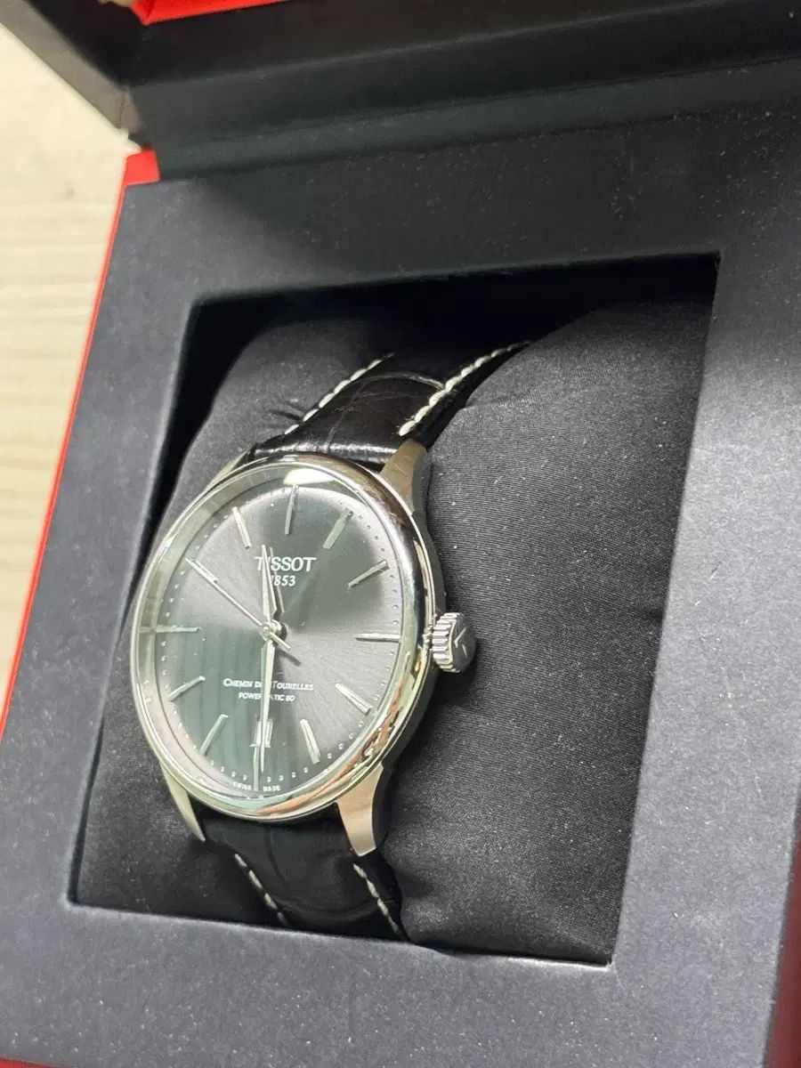  ティソ シュマン デ トゥレル 39mm 男性向け 自動巻き時計 腕時計(アナログ)