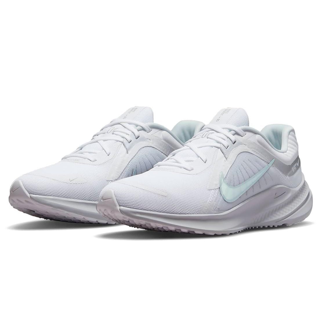 ナイキ クエスト 5 W QUEST ホワイト ピュアプラチナム メタリックシルバー DD 9291 100 日本 25 cm