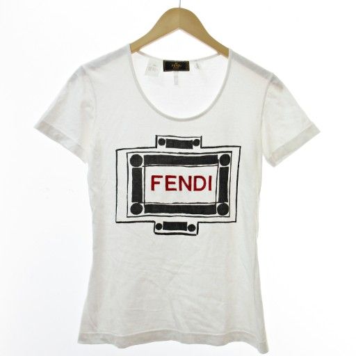 FENDI ロゴプリント 半袖Tシャツ フェンディ FENDI（Tシャツ