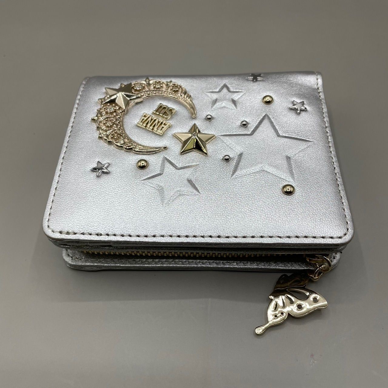 新品未使用 ANNA SUI アナスイ 二つ折り財布 ミニウォレット 