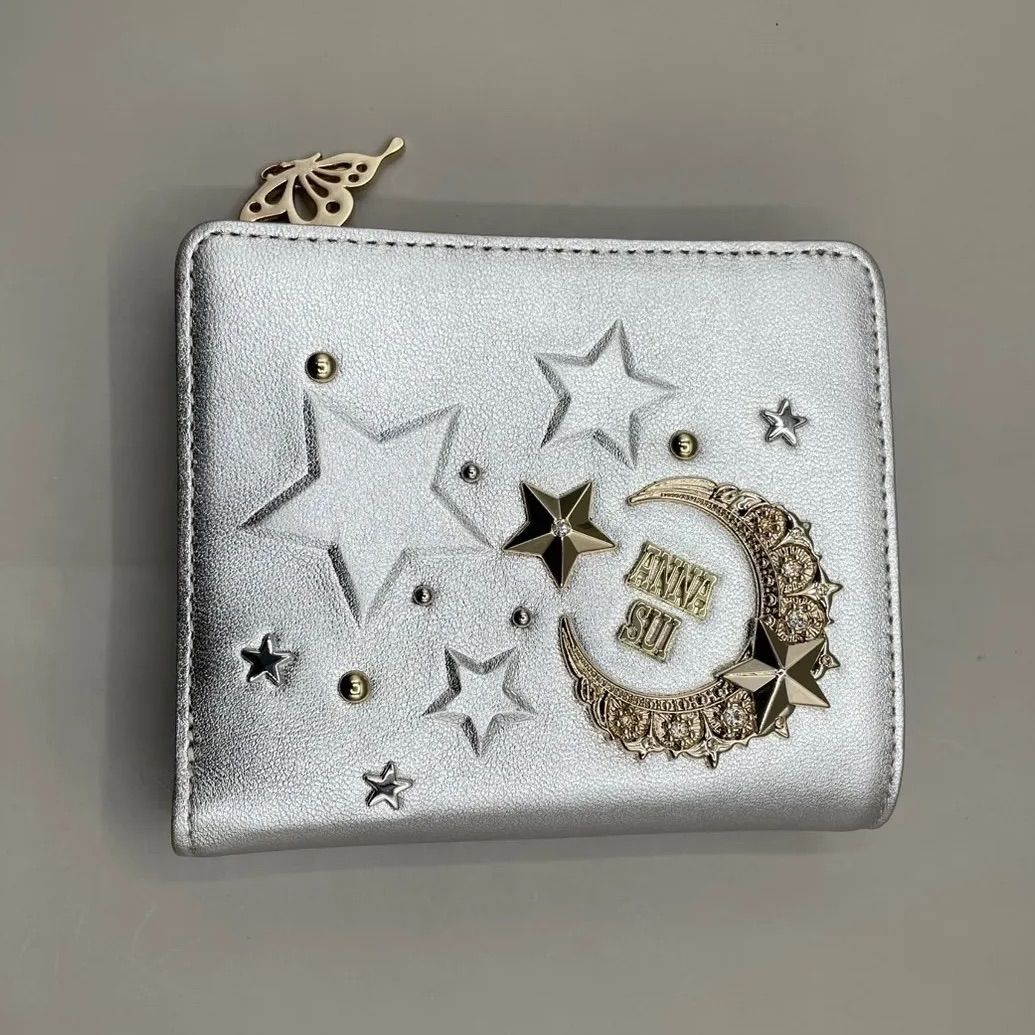 新品未使用 ANNA SUI アナスイ 二つ折り財布 ミニウォレット