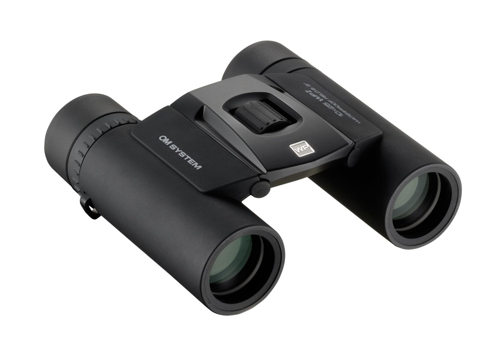 新品 OM SYSTEM 双眼鏡 10x25 小型軽量 防水 ブラック 10X25WP II BLK