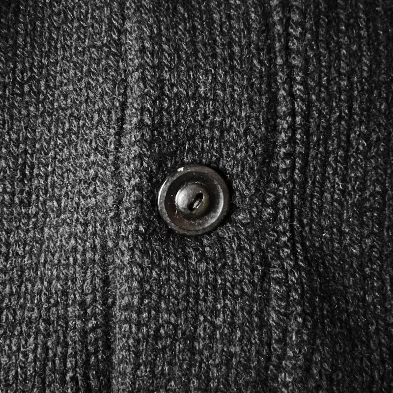 60s PRINCETON ウール ニット レタード カーディガン / 60年代