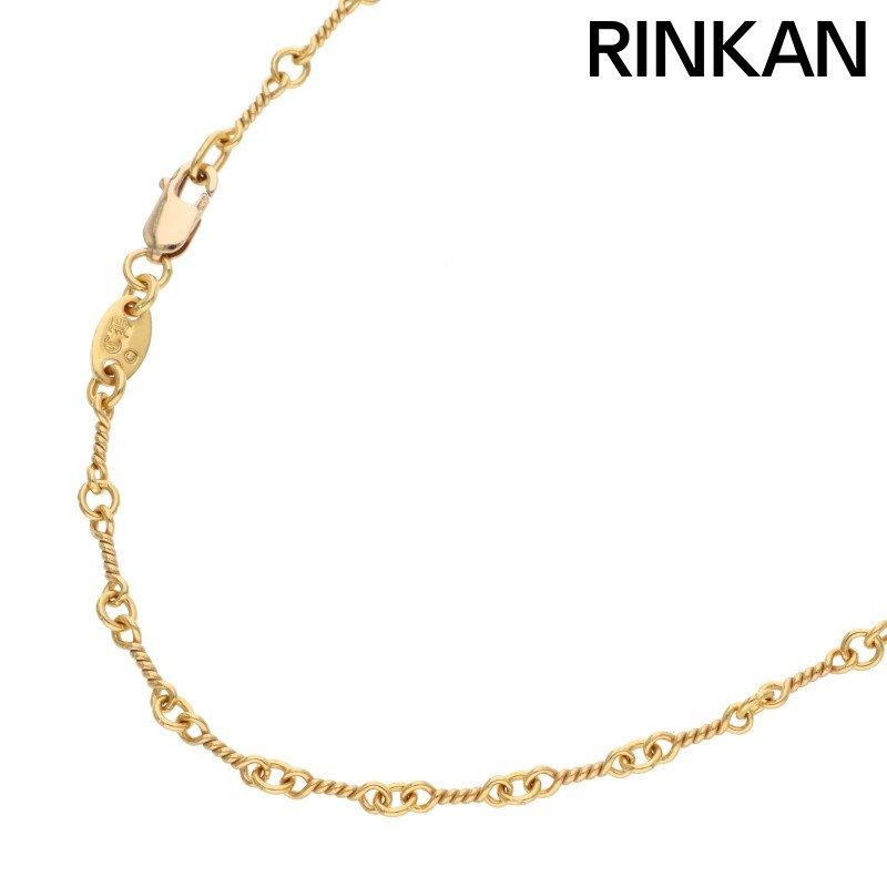 クロムハーツ 22K NECKCHAIN T18/ツイストチェーン18inch ゴールド