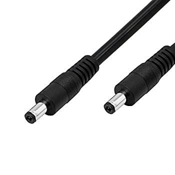 【中古-非常に良い】 CERRXIAN dc電源ケーブル 5.5x2.1mm プラグ オス-オス プラグ電源供給ケーブル DVR CCTVカメラ用 長さ1m 2個セット (M M)