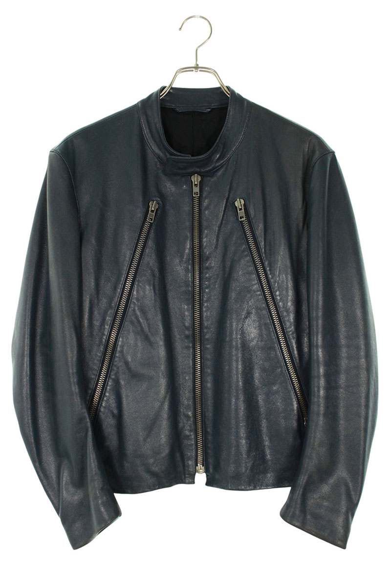 マルタンマルジェラ14 07AW 八の字ライダースレザージャケット メンズ