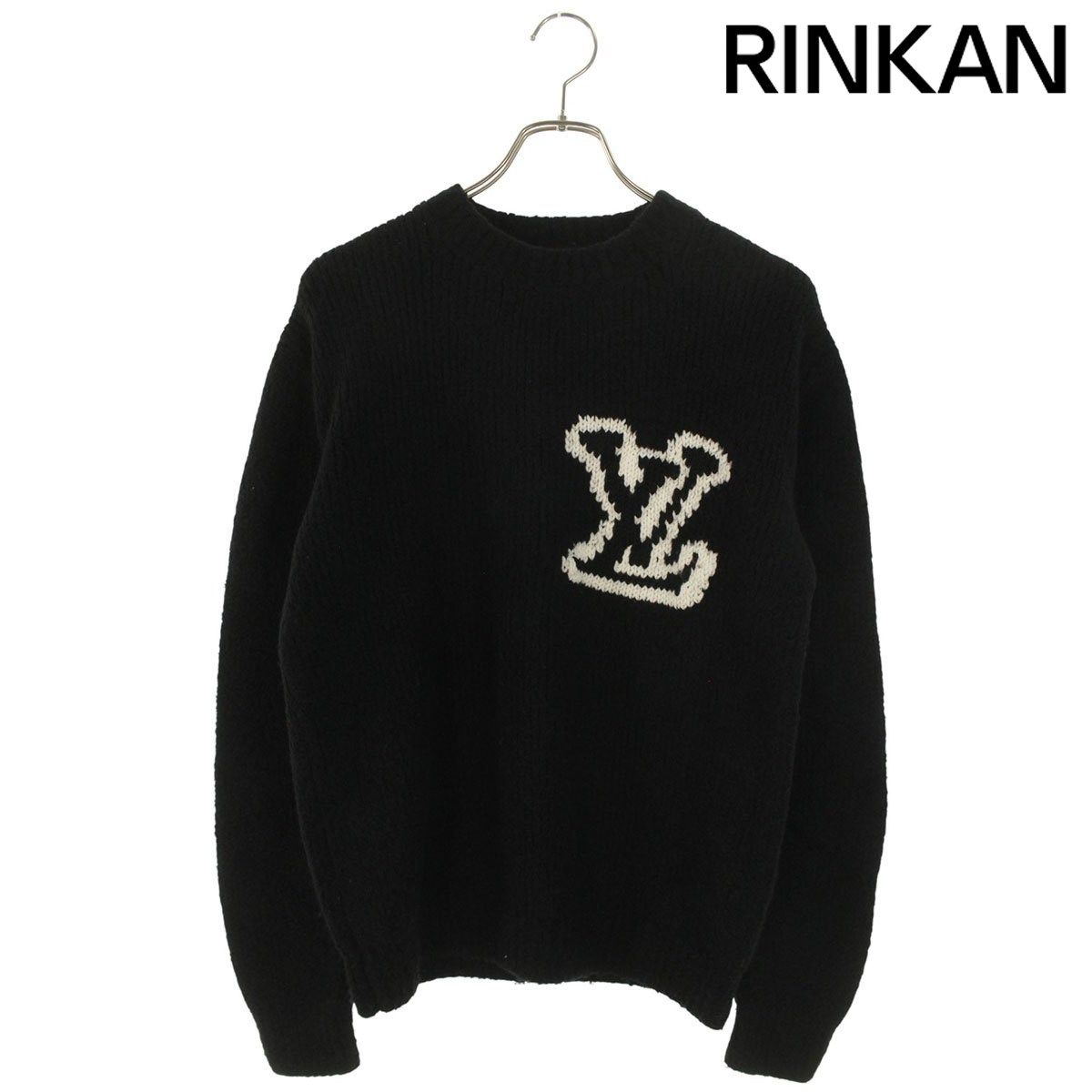 ルイヴィトン 24SS RM241MQ VSS HQN45W ウールブレンドロゴクルー