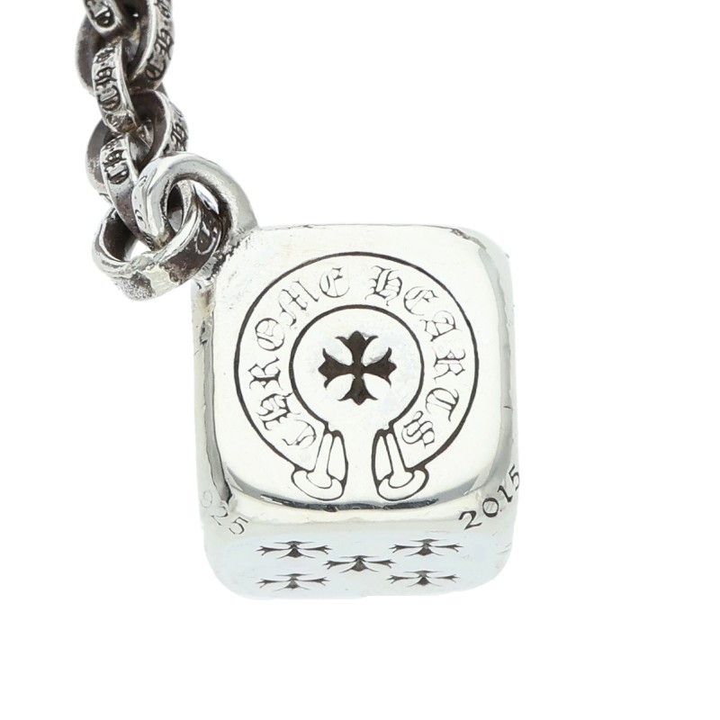 クロムハーツ DICE DBL/ダイスダブル シルバーキーチェーン メンズ