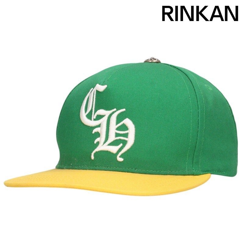 クロムハーツ CH HAT CHロゴ刺繍ベースボールキャップ帽子 メンズ ONE