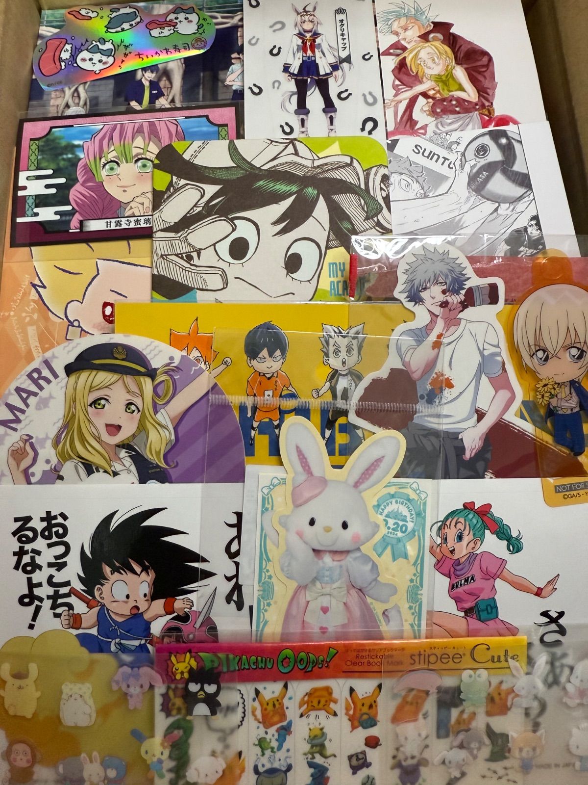 紙類 アニメ ゲーム まとめ売り 大量 コースター ポストカード カード