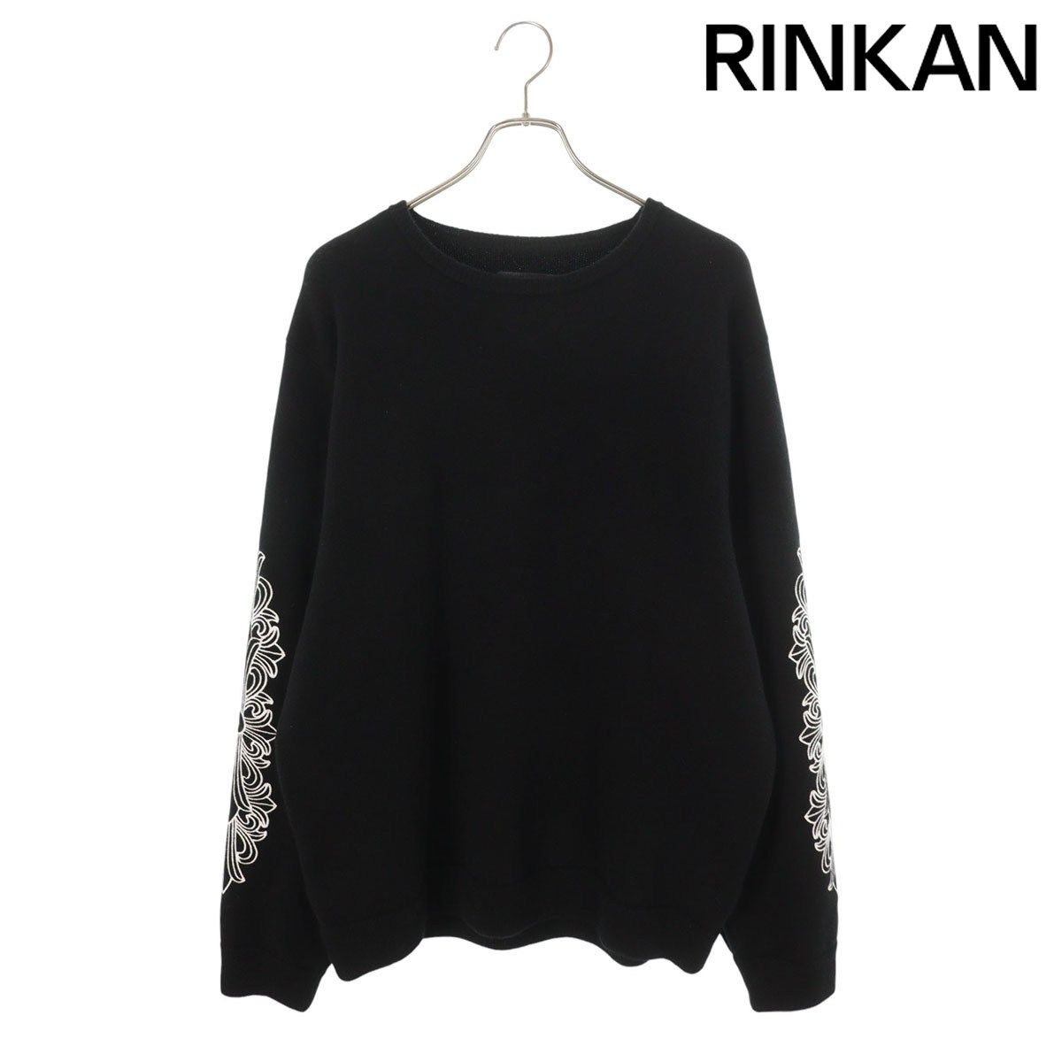 クロムハーツ 袖フローラル刺繍カシミヤニット メンズ XL - メルカリ