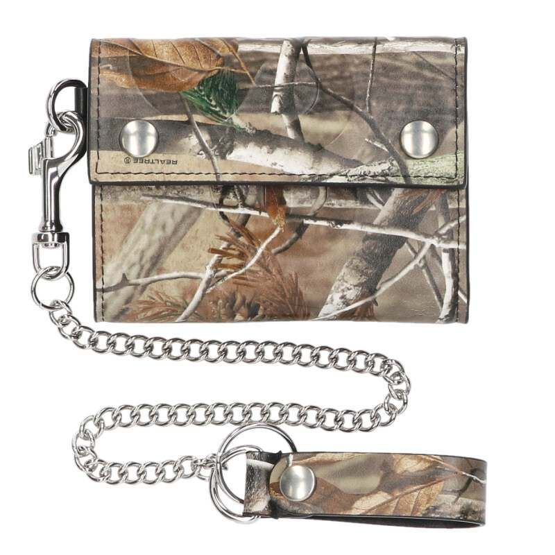 シュプリーム 25AW Leather Chain Wallet Camo レザーチェーンカモ