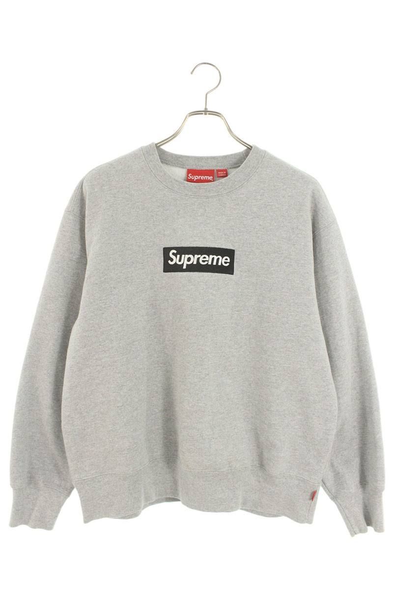 Supreme Small Box Logo Crewneck Ash Grey L 22aw 2022年 アッシュ