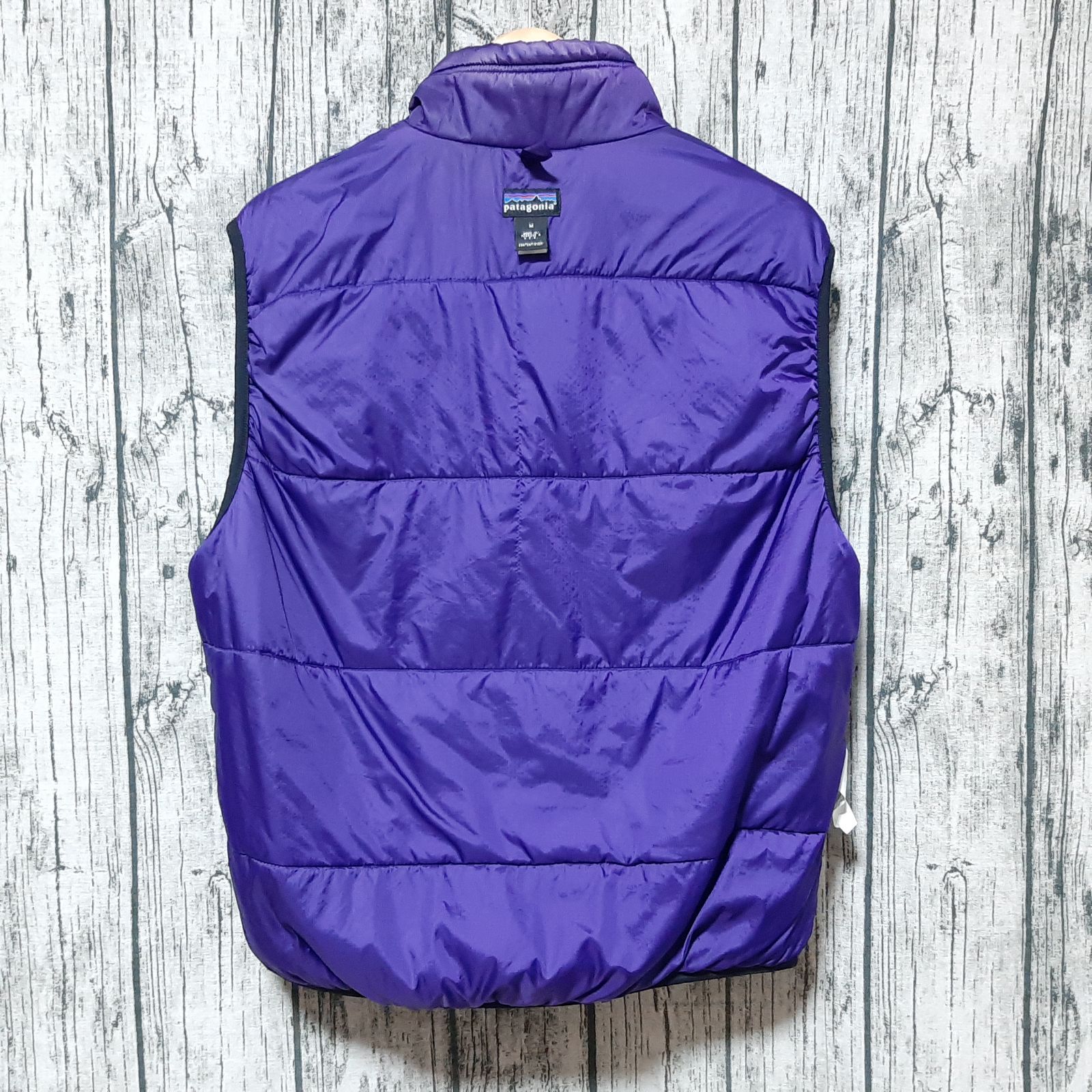 size M】98年 USA製 patagonia パフボールベスト プルオーバー
