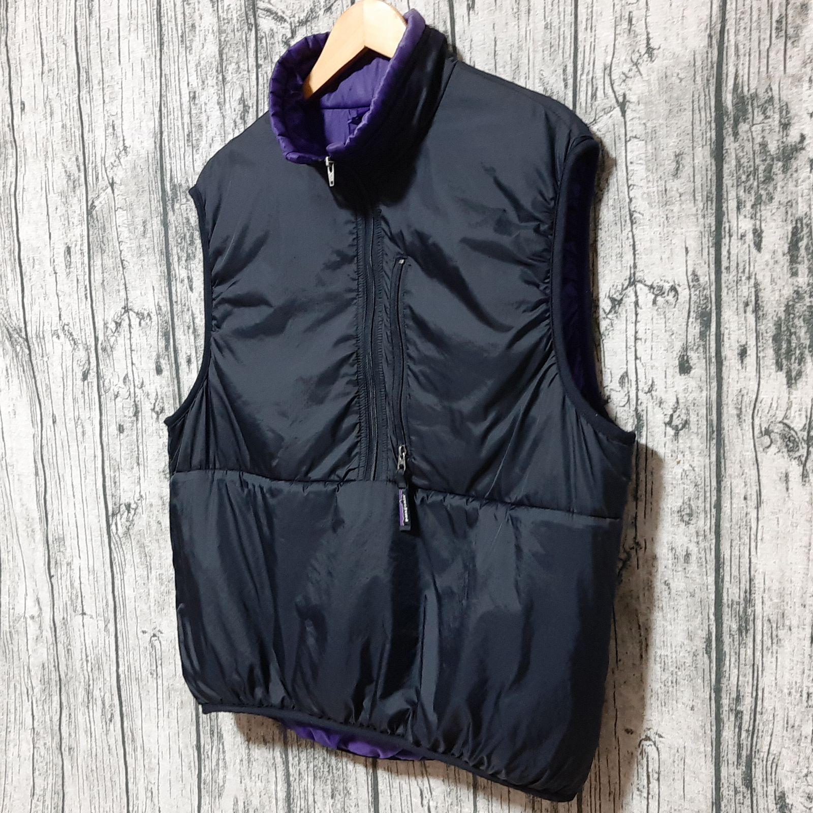 size M】98年 USA製 patagonia パフボールベスト プルオーバー