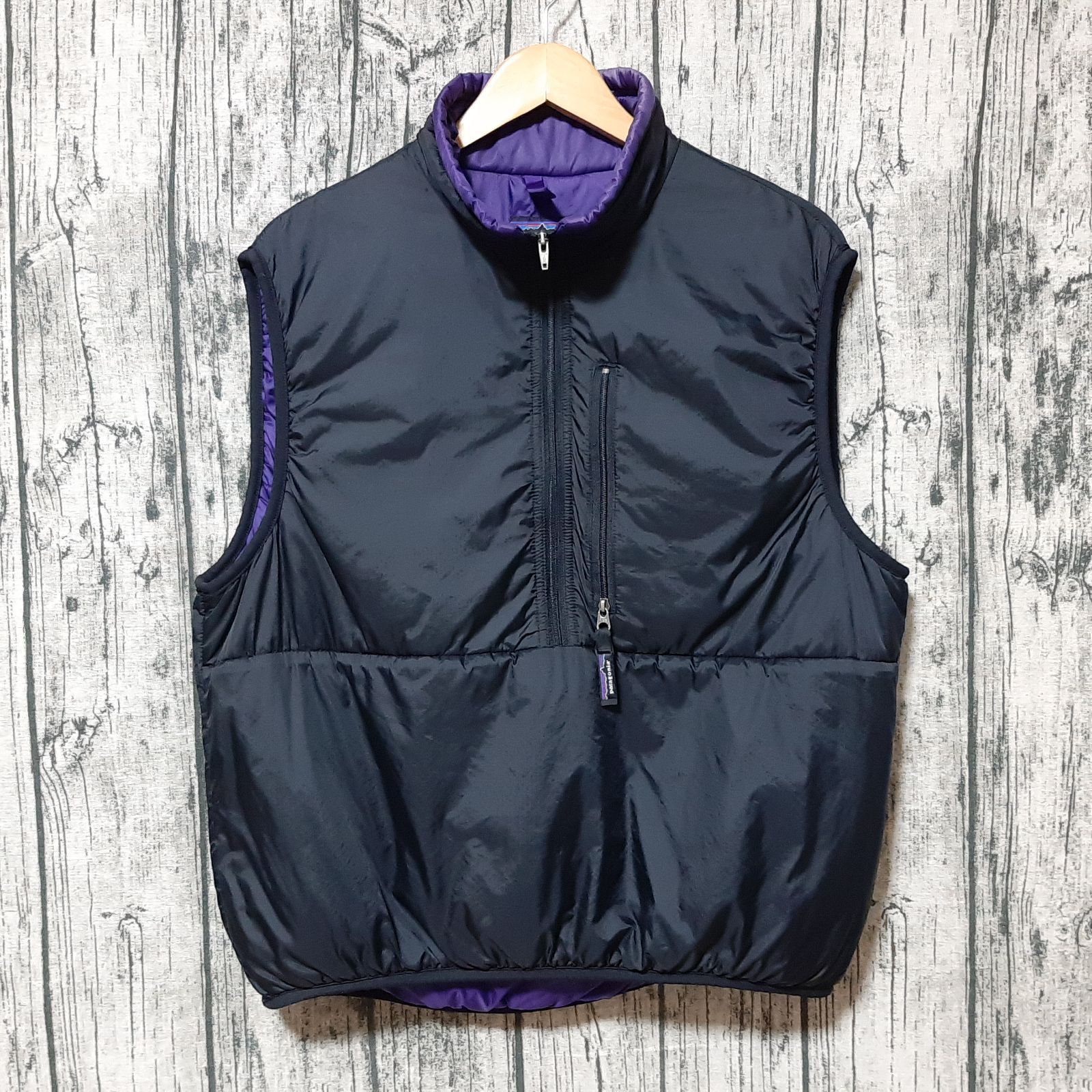 size M】98年 USA製 patagonia パフボールベスト プルオーバー