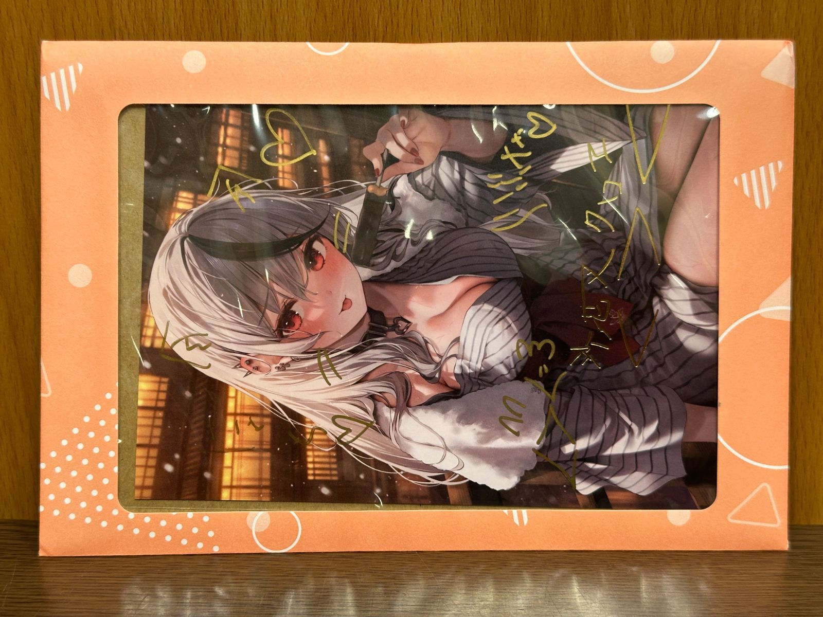 ホロライブ 沙花叉クロヱ 活動1周年記念 フルセット 直筆メッセージ